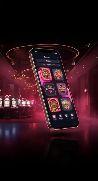Interface moderne de Gambiva Casino présentant une sélection de jeux colorés et un bonus de bienvenue attrayant.